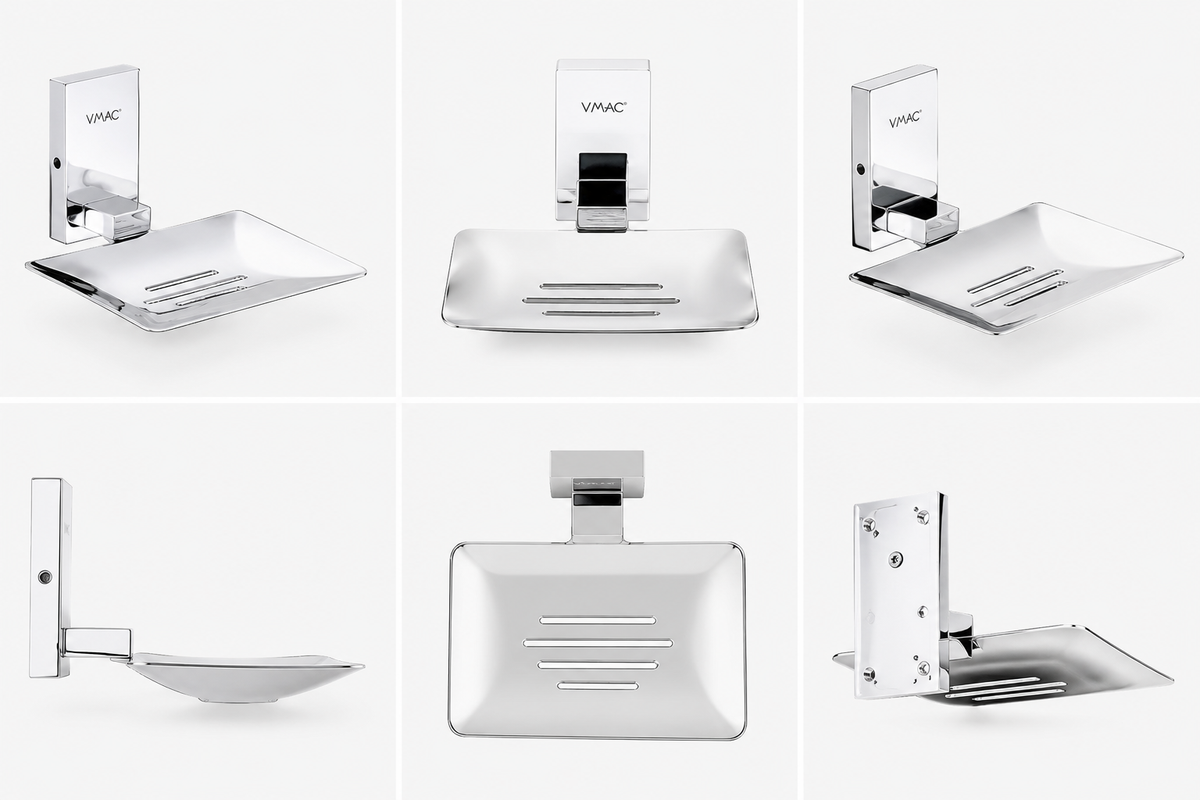 Wall-Mounted Soap Dish & Bathroom Organizer VMAC