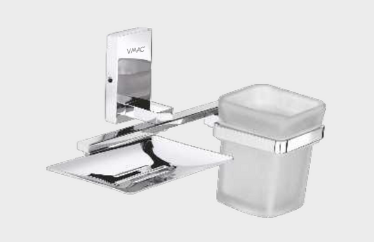 2-in-1 Wall-Mounted Paper Towel Dispenser with Waste Bin VMAC