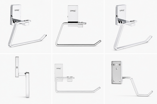 Wall Mounted Toilet Paper Holder – Modern Bathroom Tissue Rack VAMC