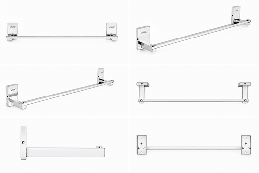 Mounted Wall Towel Bar  Modern Bathroom Towel Rack VAMC