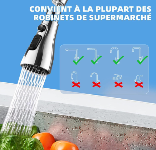 Faucet Extension Nozzle-360° Rotating