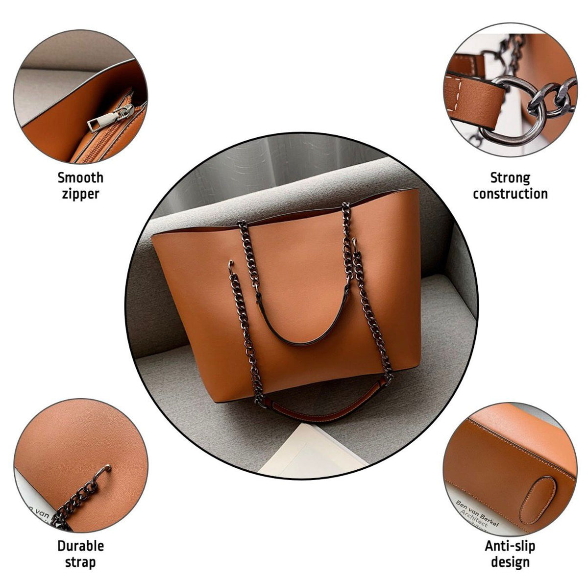 Premium Women’s Shoulder & Tote Leather Bag