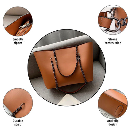 Premium Women’s Shoulder & Tote Leather Bag