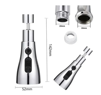 Faucet Extension Nozzle-360° Rotating