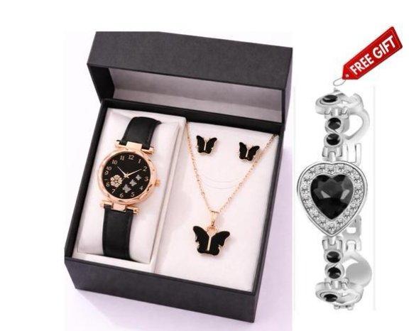 New Fancy Analoge Watch For Womens And Girls For Sale With Free Gift