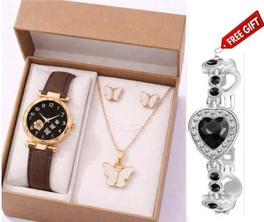 New Fancy Analoge Watch For Womens And Girls For Sale With Free Gift