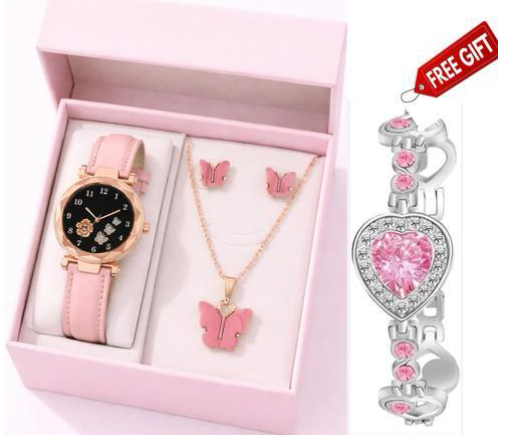 New Fancy Analoge Watch For Womens And Girls For Sale With Free Gift
