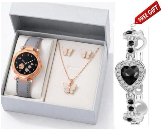 New Fancy Analoge Watch For Womens And Girls For Sale With Free Gift