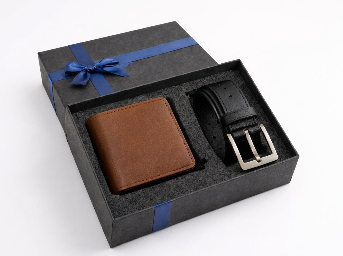 Mens Formal belt & wallet (OODI)