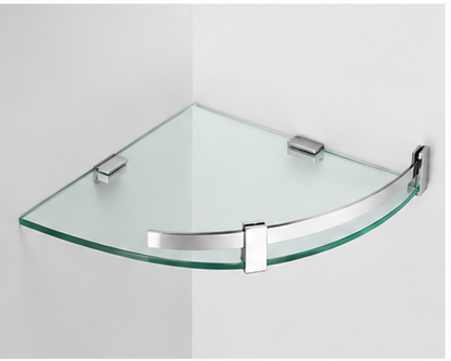 Corner Glass Wall Steel Shelf VMAC